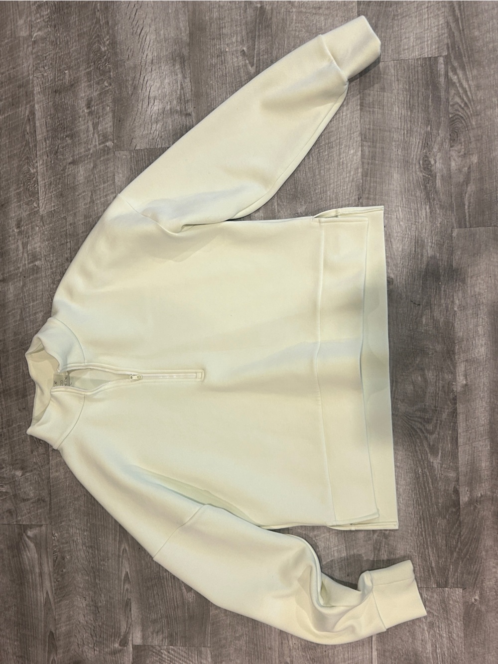 CALIA by Carrie Underwood Ivory Half-Zip Pullover Sweatshirt